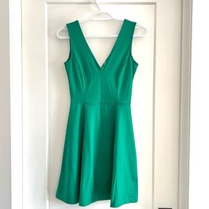 H&M Green Sleeveless Babydoll Dress